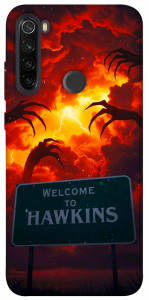 Чехол Welcome to hawkins для Xiaomi Redmi Note 8T