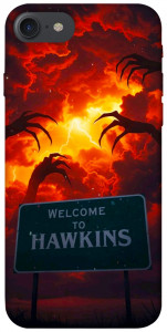 Чехол Welcome to hawkins для iPhone 8 (4.7")