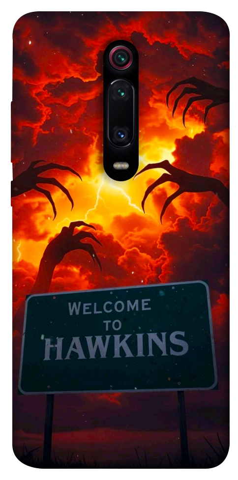 Чехол Welcome to hawkins для Xiaomi Mi 9T