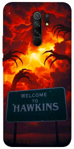 Чохол Welcome to hawkins для Xiaomi Redmi 9