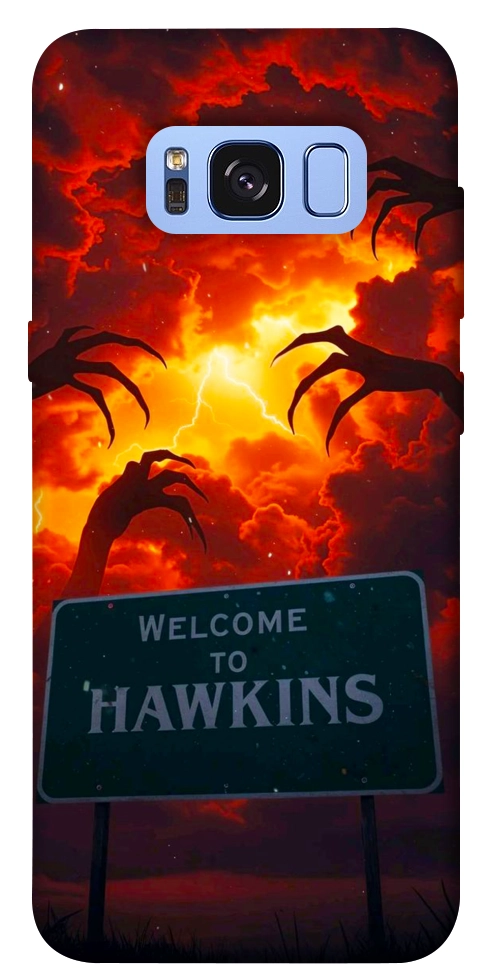 Чехол Welcome to hawkins для Galaxy S8 (G950)