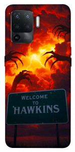 Чехол Welcome to hawkins для Oppo Reno 5 Lite
