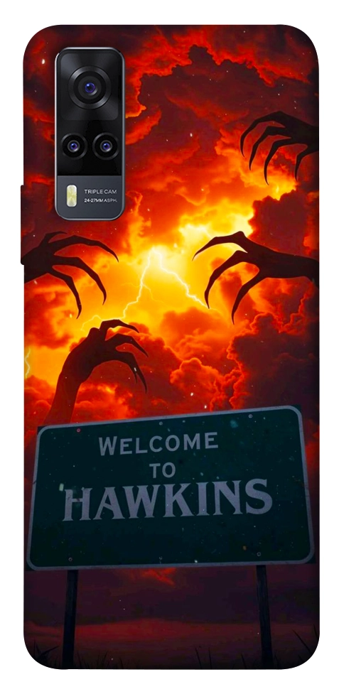 Чехол Welcome to hawkins для Vivo Y31