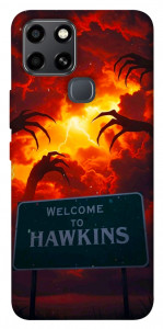 Чохол Welcome to hawkins для Infinix Smart 6