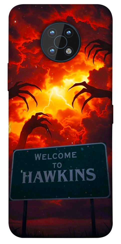 Чехол Welcome to hawkins для Nokia G50