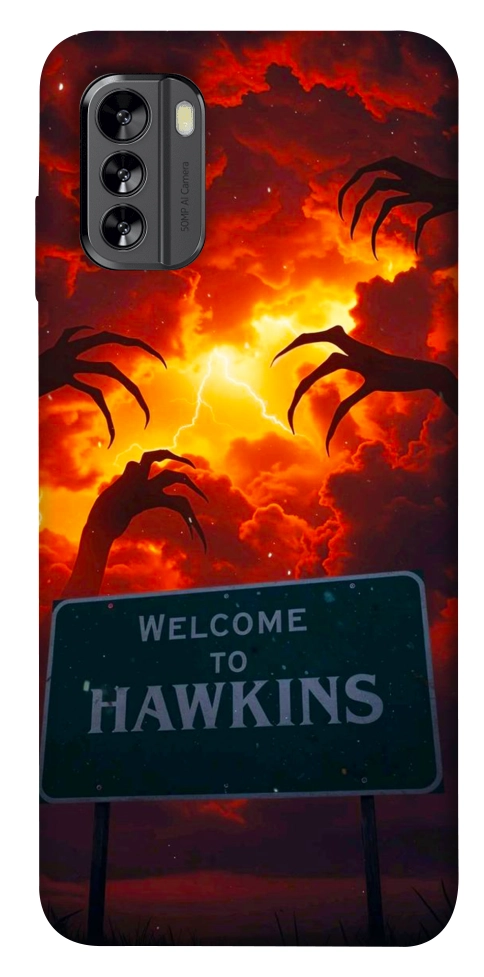 Чехол Welcome to hawkins для Nokia G60