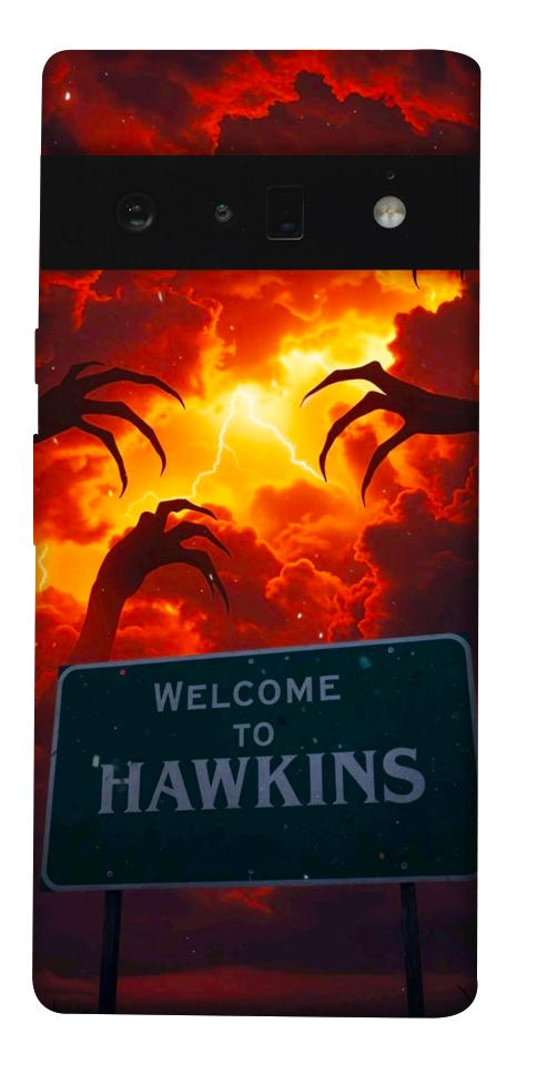 Чехол Welcome to hawkins для Google Pixel 6 Pro