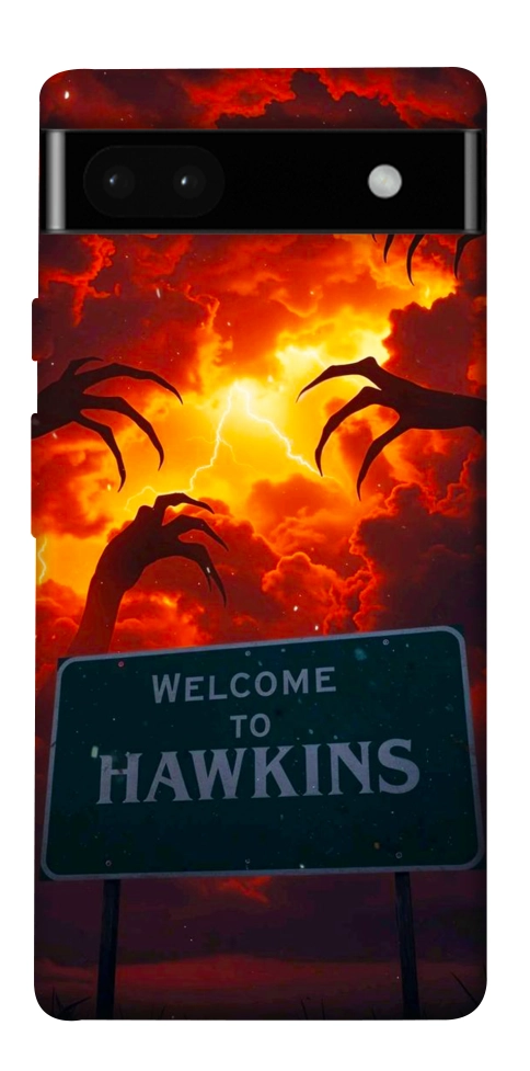 Чехол Welcome to hawkins для Google Pixel 6A