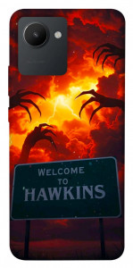 Чехол Welcome to hawkins для Realme C30s