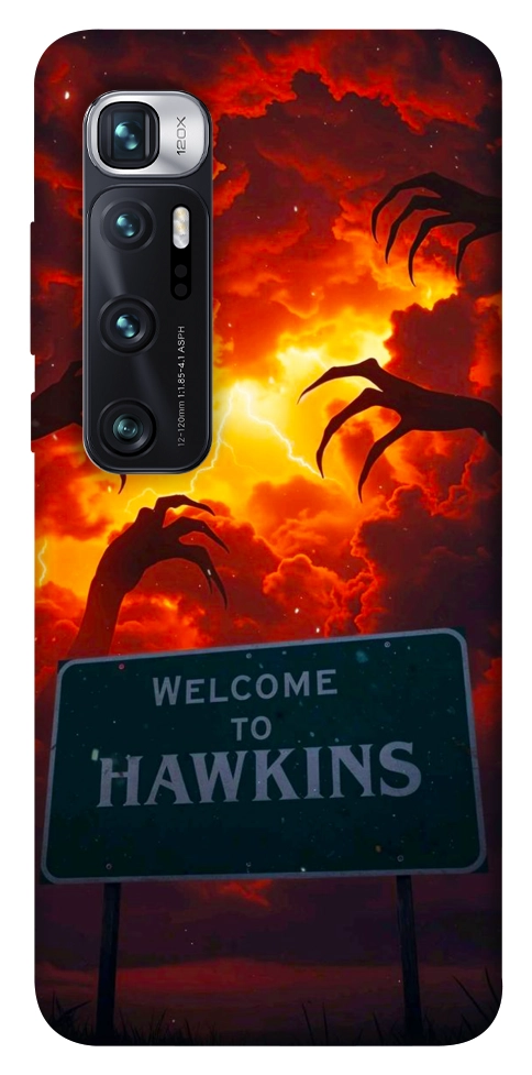 Чехол Welcome to hawkins для Xiaomi Mi 10 Ultra