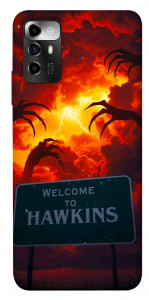 Чехол Welcome to hawkins для ZTE Blade A72