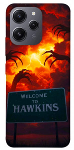 Чехол Welcome to hawkins для Xiaomi Redmi 12