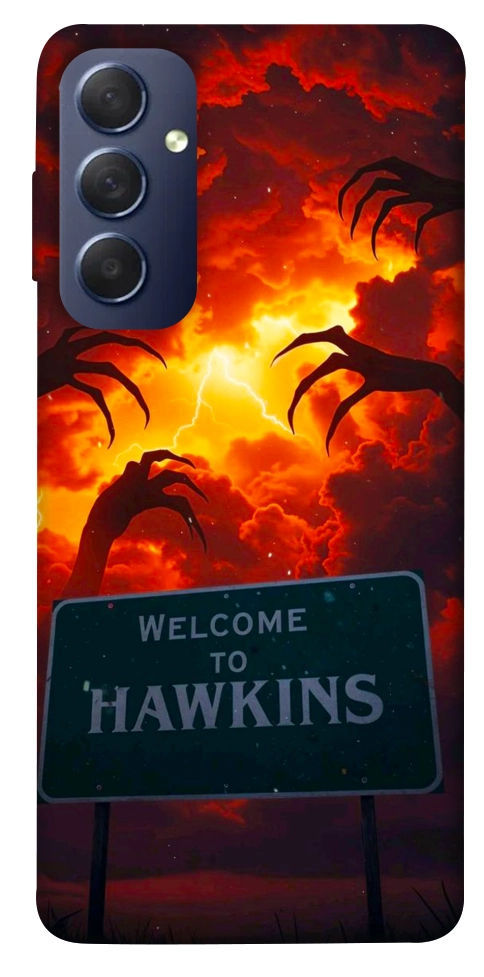 Чехол Welcome to hawkins для Galaxy M54 5G