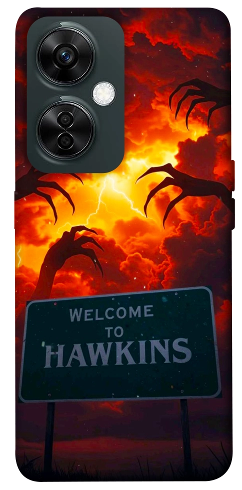 Чехол Welcome to hawkins для OnePlus Nord CE 3 Lite