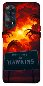 Чехол Welcome to hawkins для Oppo Reno 8 T 4G