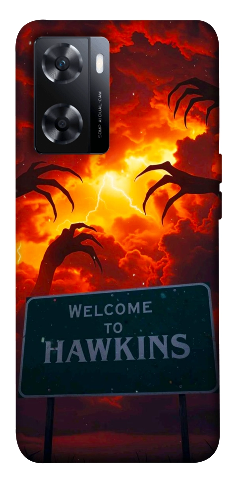 Чехол Welcome to hawkins для OnePlus Nord N20 SE