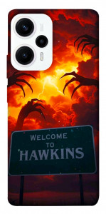 Чехол Welcome to hawkins для Xiaomi Poco F5