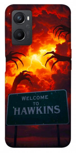 Чехол Welcome to hawkins для Oppo A36
