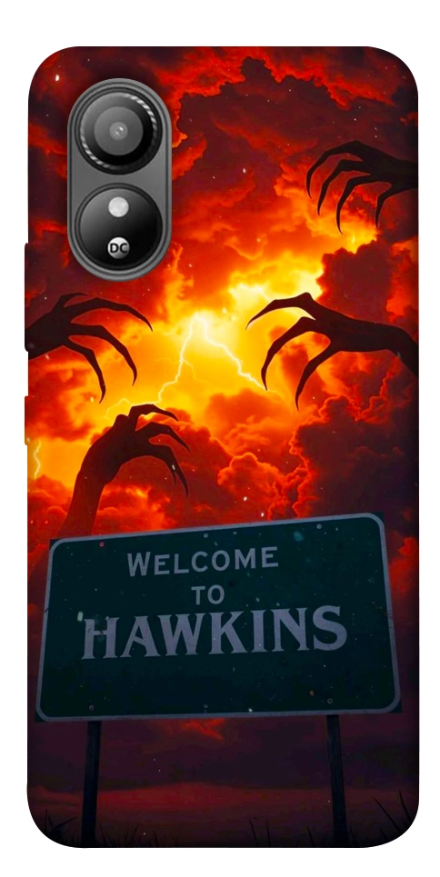 Чехол Welcome to hawkins для ZTE Blade L220