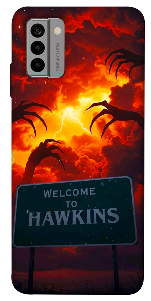 Чехол Welcome to hawkins для Nokia G22