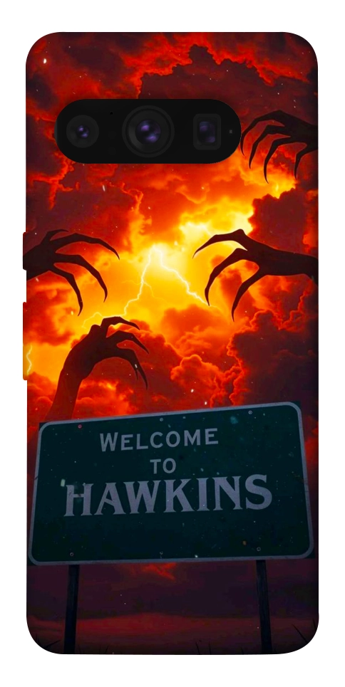 Чехол Welcome to hawkins для Google Pixel 8 Pro