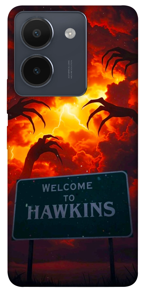 Чохол Welcome to hawkins для Vivo Y36