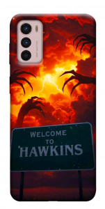 Чохол Welcome to hawkins для Motorola Moto G42