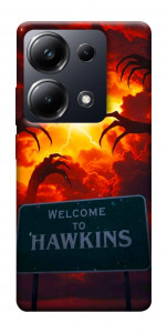 Чехол Welcome to hawkins для Xiaomi Poco M6