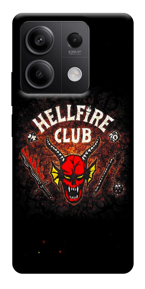 Чехол Hellfire club для Xiaomi Redmi Note 13 5G