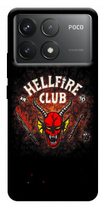 Чехол Hellfire club для Xiaomi Poco F6 Pro