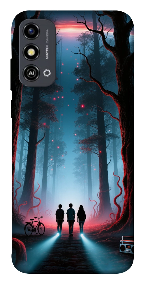 Чехол Kids in the forest для ZTE Blade A53
