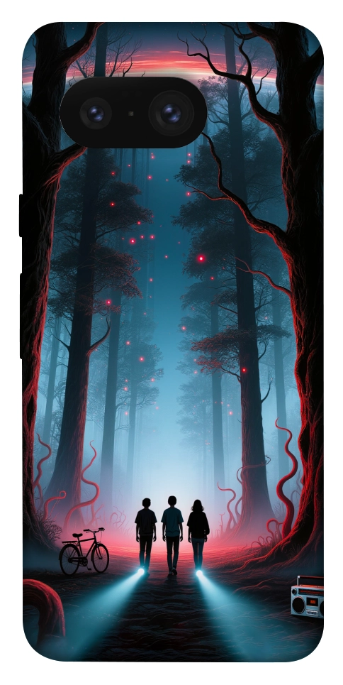 Чехол Kids in the forest для Google Pixel 8