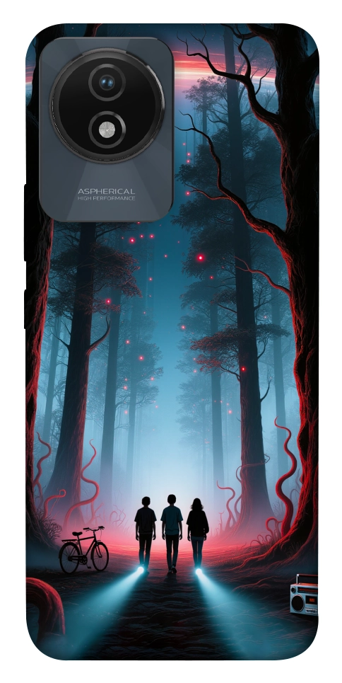 Чохол Kids in the forest для Vivo Y02