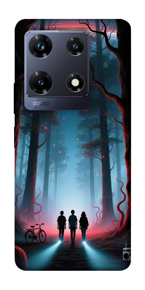 Чехол Kids in the forest для Infinix Note 30 Pro NFC