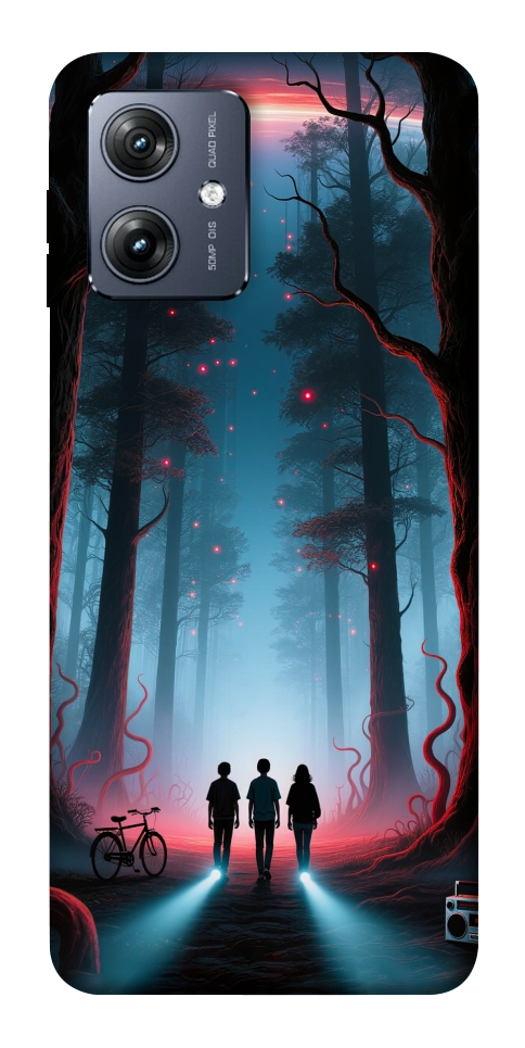 Чехол Kids in the forest для Motorola Moto G54