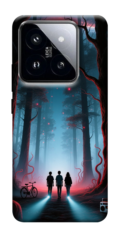 Чехол Kids in the forest для Xiaomi 14 Pro