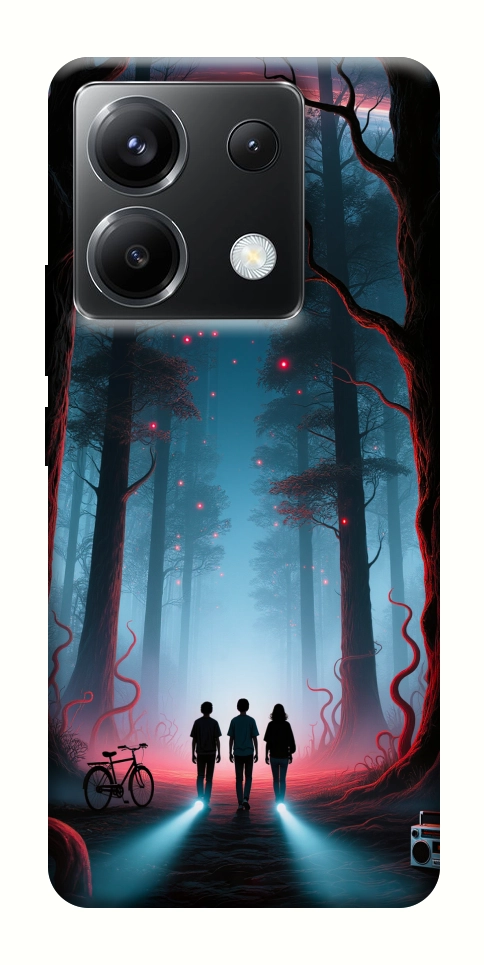 Чехол Kids in the forest для Xiaomi Poco X6