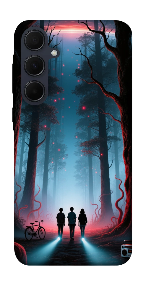 Чехол Kids in the forest для Galaxy A35