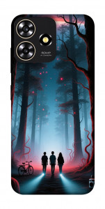 Чехол Kids in the forest для ZTE Blade A73 4G