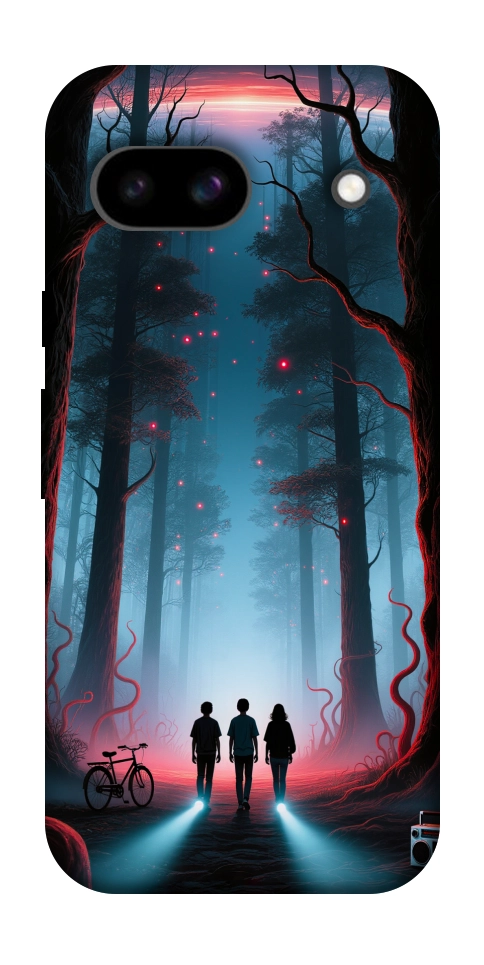 Чехол Kids in the forest для Google Pixel 8a
