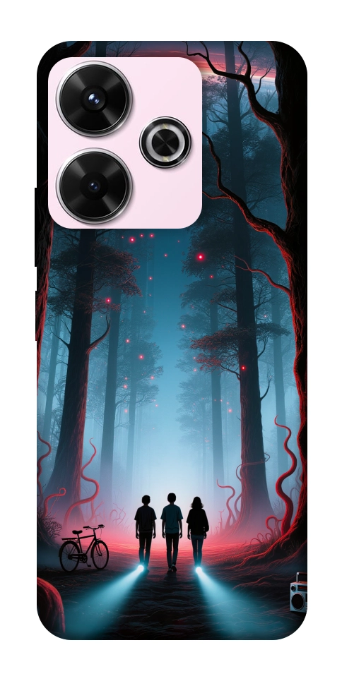 Чехол Kids in the forest для Xiaomi Redmi 13 4G