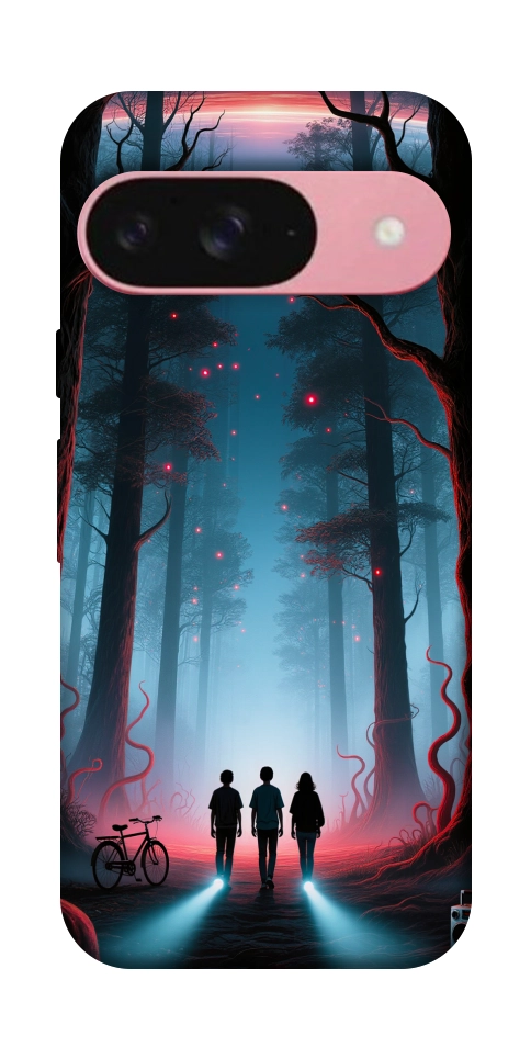 Чехол Kids in the forest для Google Pixel 9