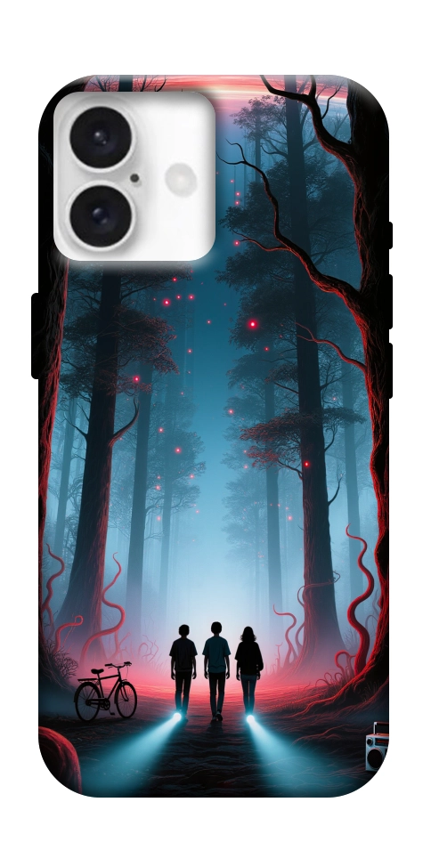 Чехол Kids in the forest для iPhone 16 Plus