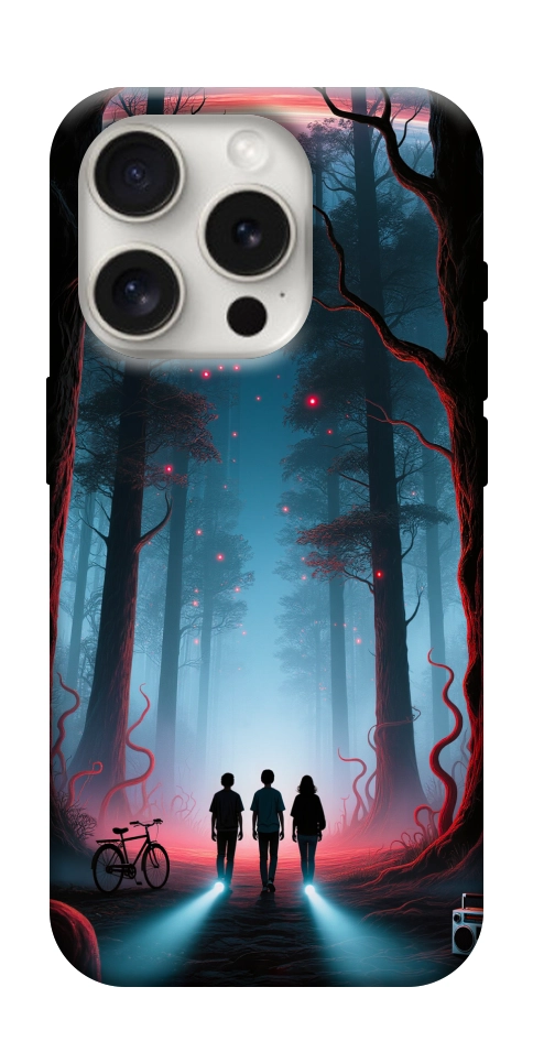Чехол Kids in the forest для iPhone 16 Pro