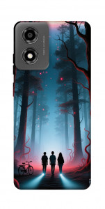 Чехол Kids in the forest для Motorola Moto E14