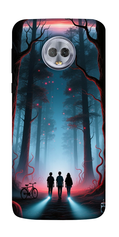 Чехол Kids in the forest для Motorola Moto G6 Plus