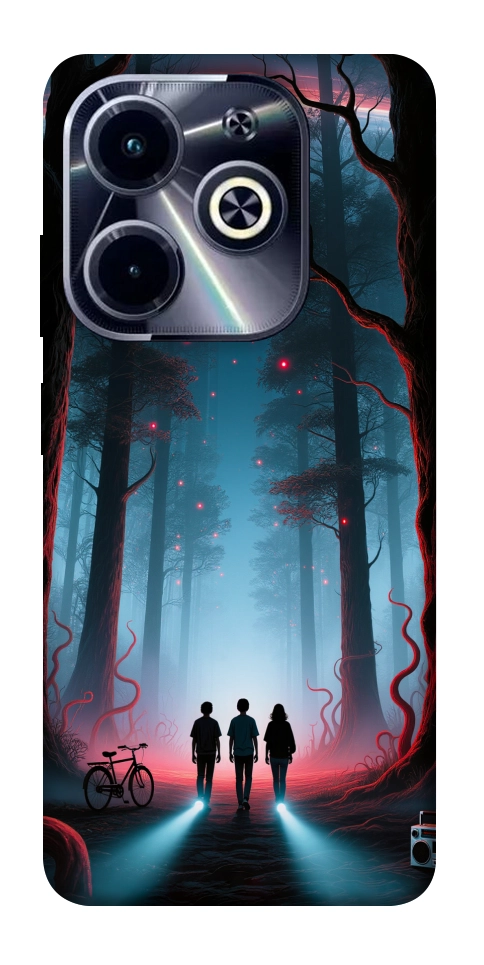 Чехол Kids in the forest для TECNO Spark Go 2024