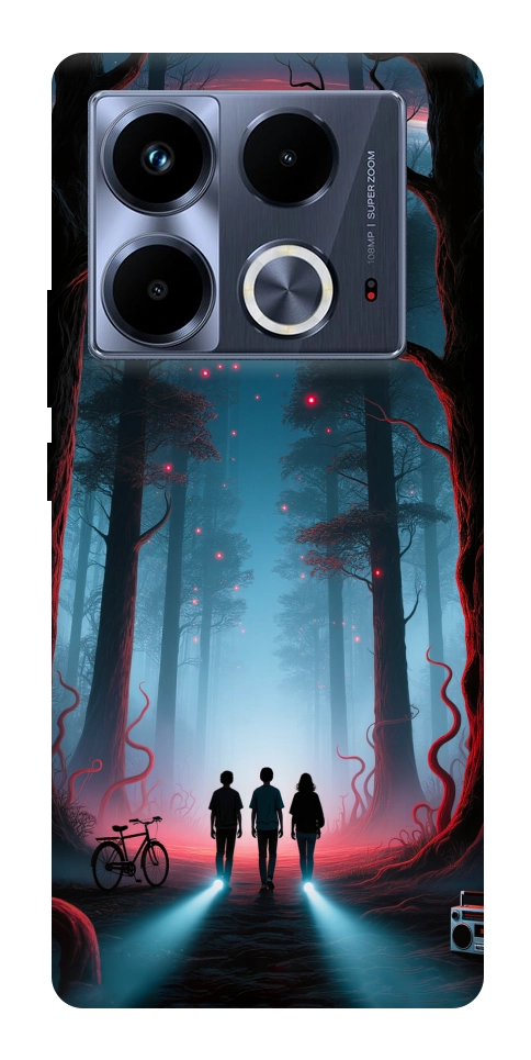 Чехол Kids in the forest для Infinix Note 40 4G