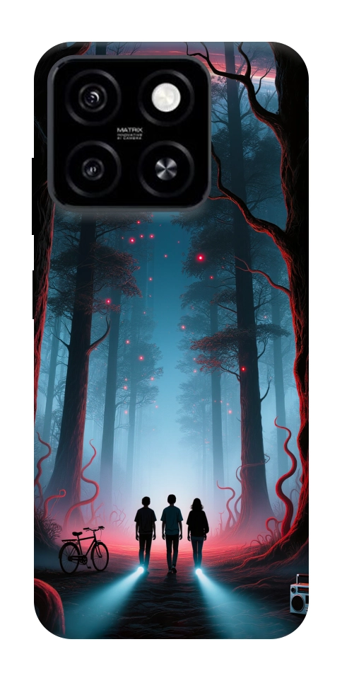 Чехол Kids in the forest для ZTE Blade A55 4G