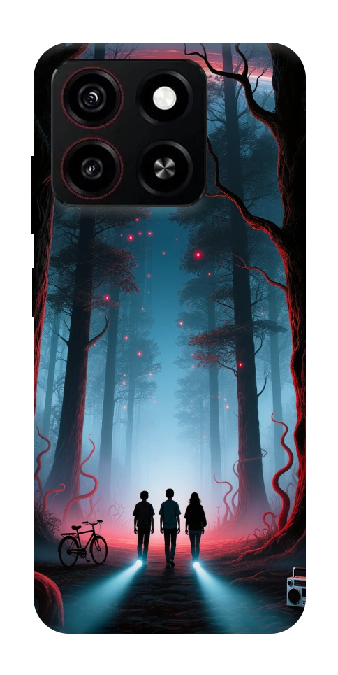 Чехол Kids in the forest для ZTE Blade A35 4G